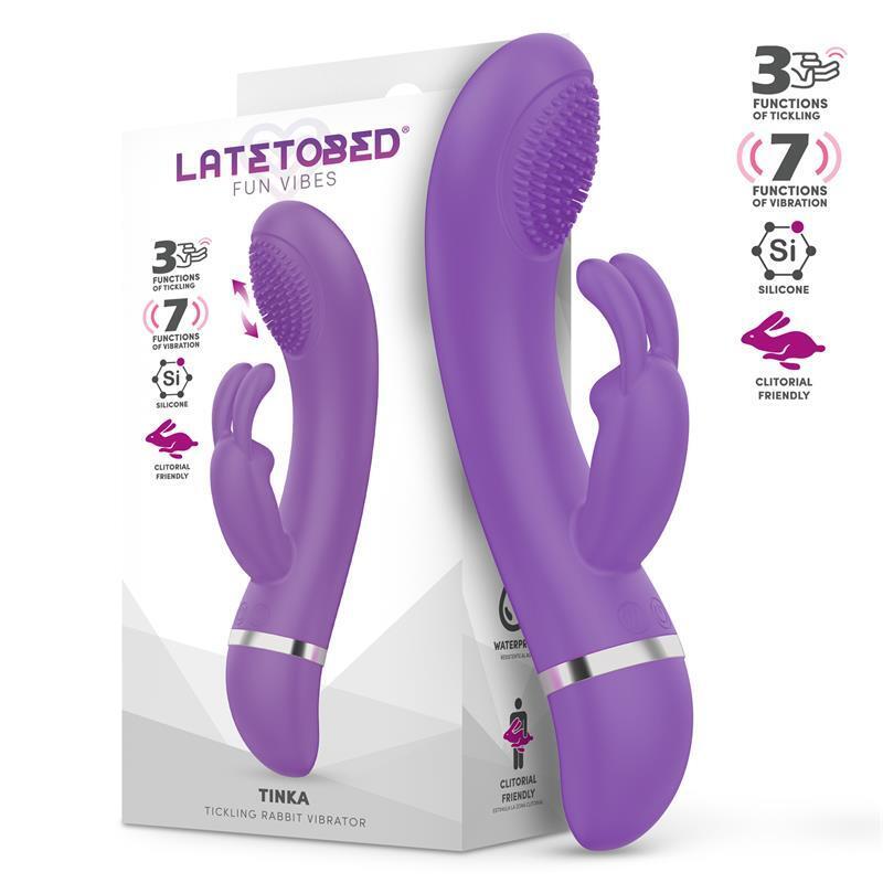 Vibrador Tinka Con Movimiento Tickling