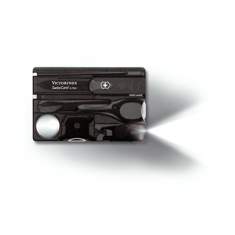 Victorinox Swisscard Lite Onyx Estuche De Maquillaje Y De Manicura