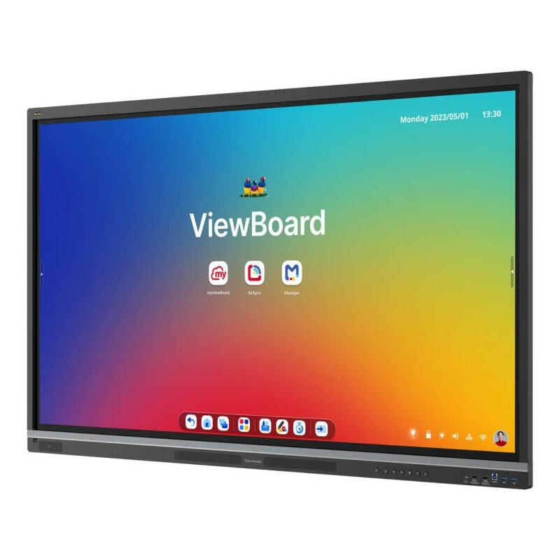 Viewsonic Viewboard 51 Serie 75" Uhd Touch Ir 450nits 2x25w+20w Sub + 8-Array Mic 3xusb-C 16 128gb Android 14 Edla Certified