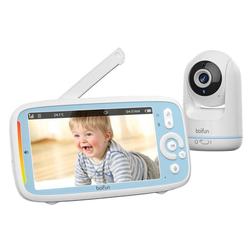 Vigilabebés Boifun Vb805 720p 5'' Bidireccional Blanco