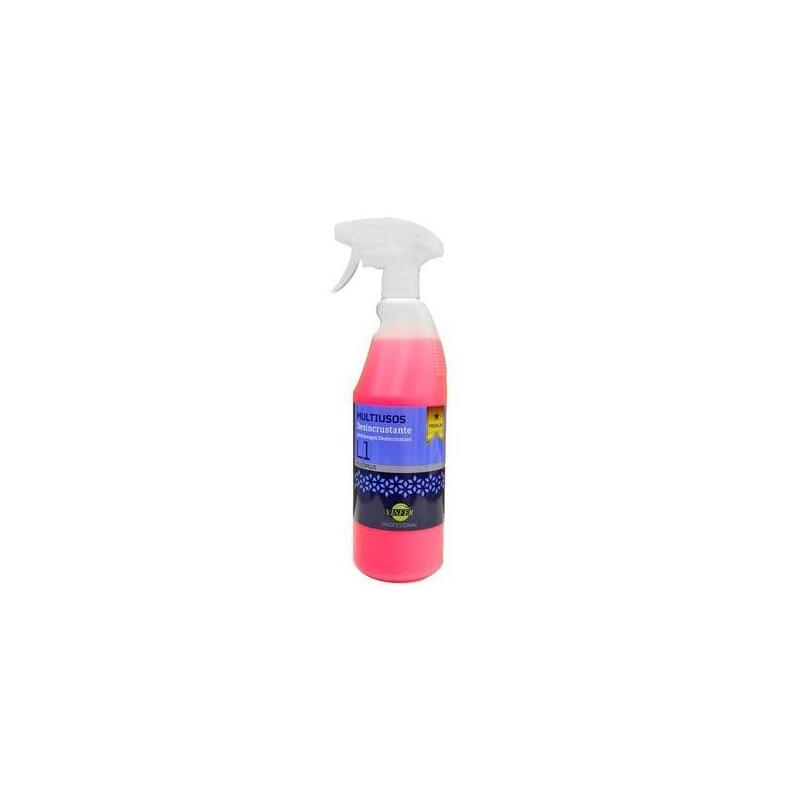Vinfer Limpiador Multiusos Desincrustante Prof L1 Botella 750ml Rojo