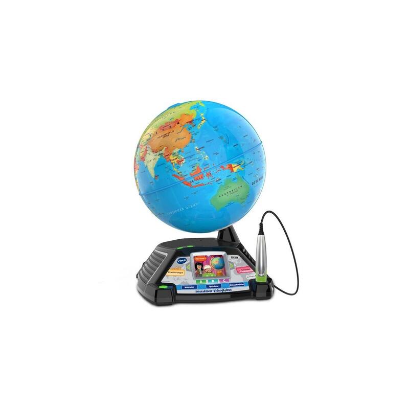 Vtech Video Globo Interactivo, Diversión De Aprendizaje 80-605404