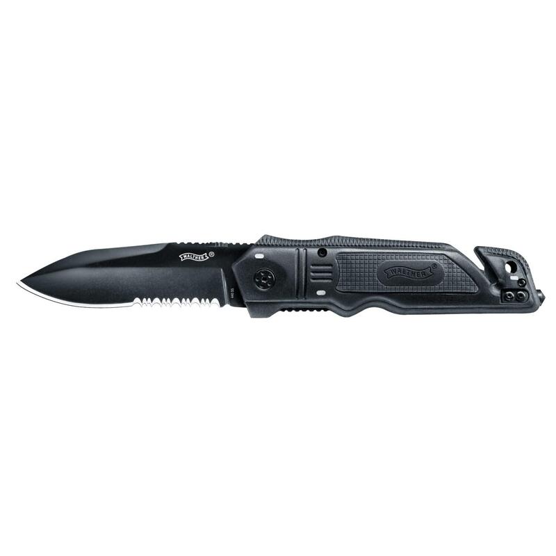 Walther 5.0728 Cuchillo Táctico Y De Combate Punta De Lanza