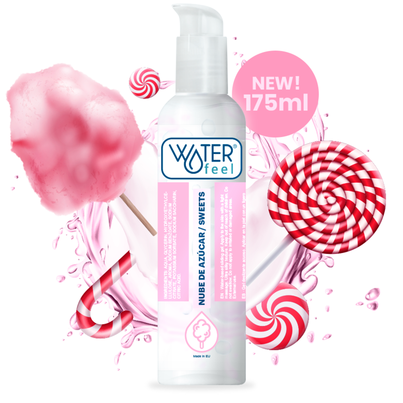 Waterfeel - Lubricante Nube De Azúcar 175 Ml