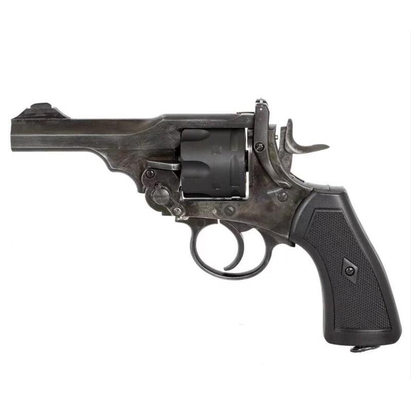 Webley Mkvi .455 Police Cal.5.5 Mm Diabolo Cartridge Revolver 6-Shot. 4» Barrel Co2 Battlefield Ekp To17j