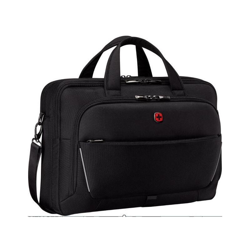 Wenger Meteor Letter 16 " - 17 '', Bolso De Cuaderno Negro, Hasta 43.2 Cm (17") 653498