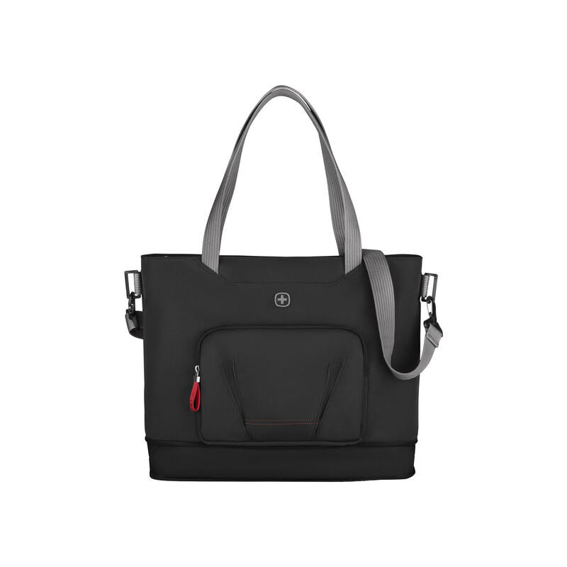 Wenger Motion Deluxe Tote, Bolso Negro, Hasta 39,6 Cm (15,6") 612543