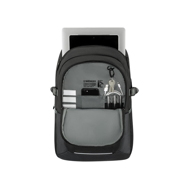 Wenger/Swissgear Ryde Mochila Informal Negro Plástico Reciclado