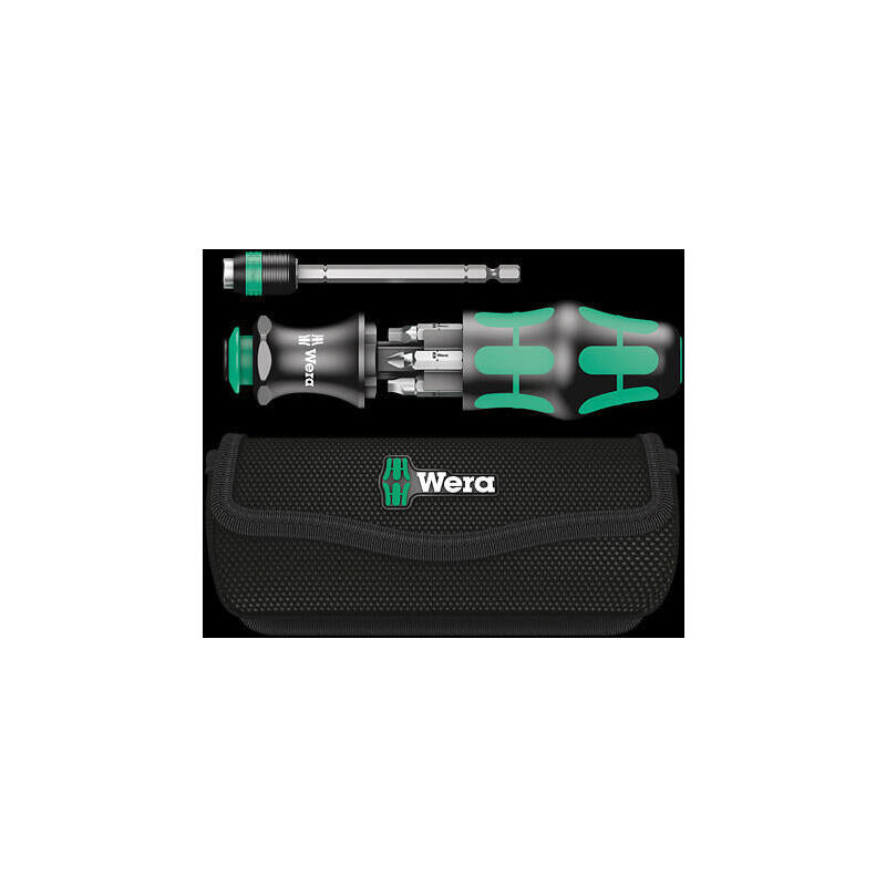 Wera 05051025001, Conjuntos De Bits Negro/Verde