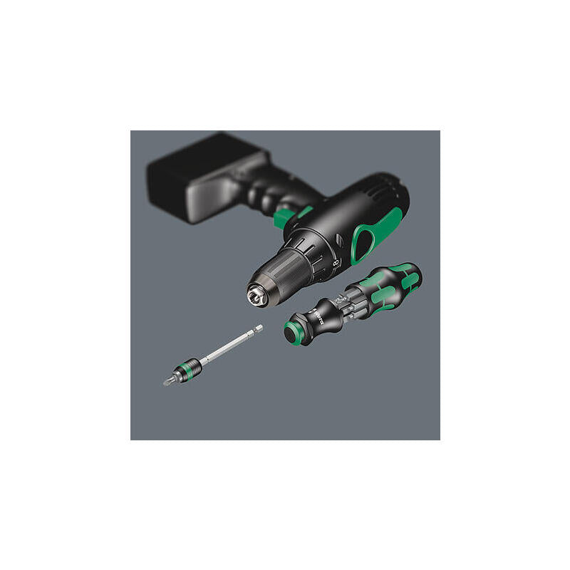 Wera 05051025001, Conjuntos De Bits Negro/Verde