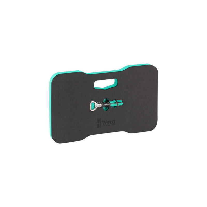 Wera Knee And Plewerer Set 2, Protección De Rodilla Negro/Verde, Incluido El Abridor De Botellas Wera 05134545001