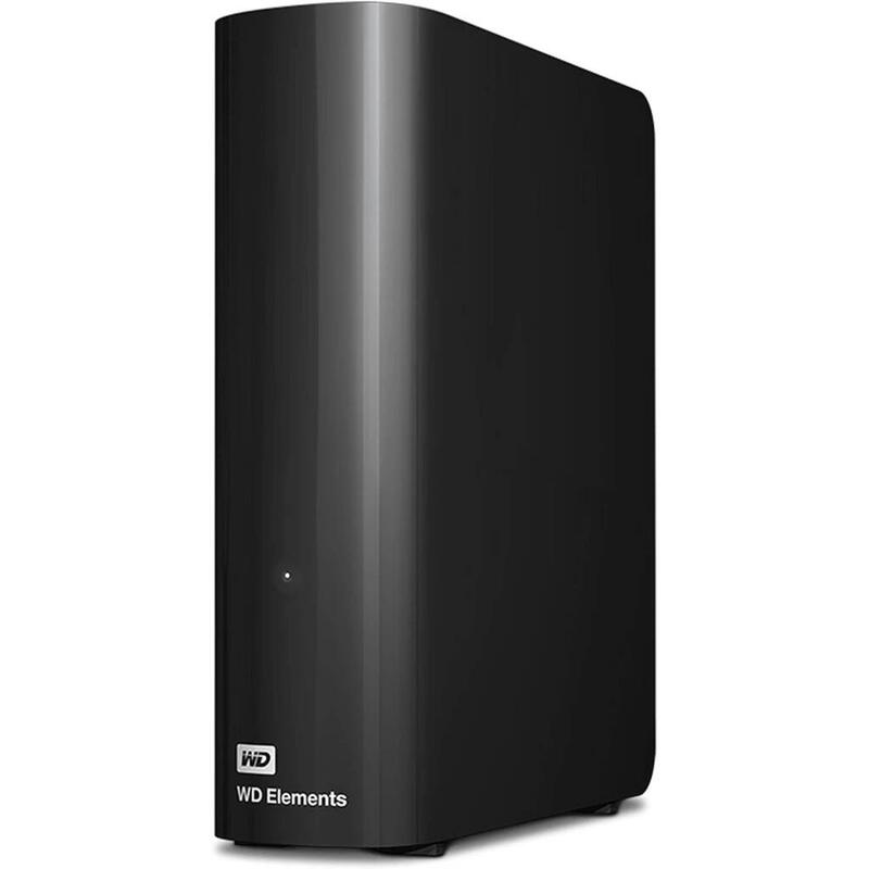 Disco Hdd Externo Western Digital Wd Elements Desktop 20 Tb Usb 3.2 Negro - Desprecintado