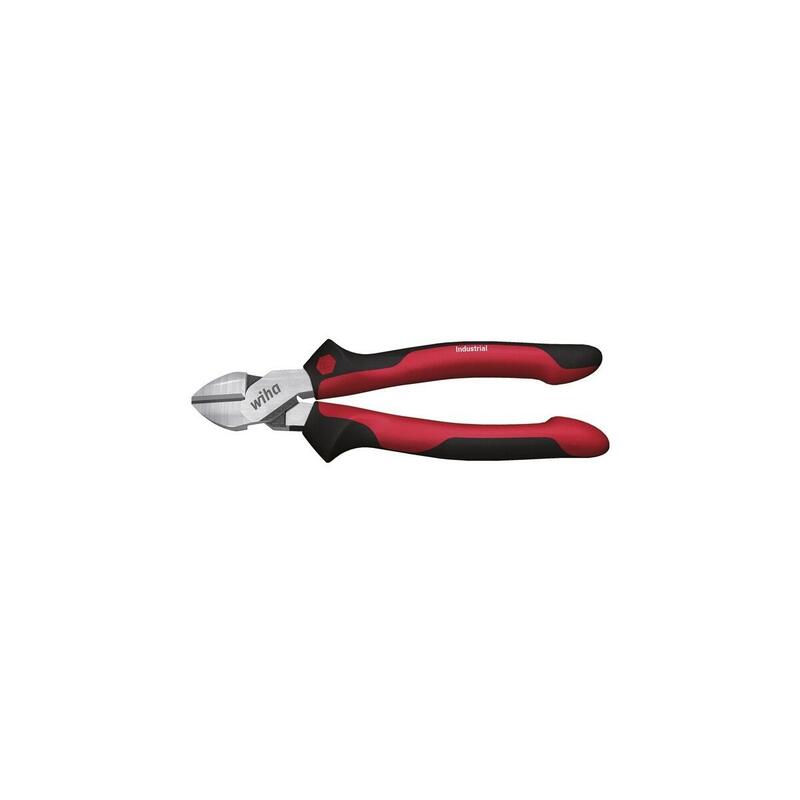 Wiha Alicates De Corte Industriales, Negro/Rojo, Con Dynamicjoint 43456