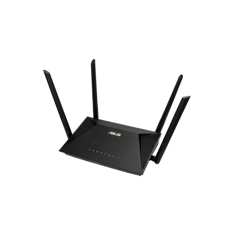 Wireless Router Asus Wireless Router 1800 Mbps Wi-Fi 6 Usb 1 Wan 3x10/100/1000m Number Of Antennas 4 Rt-Ax53u