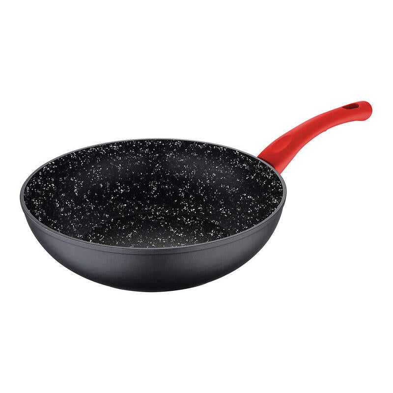 Wok Aluminio Forjado Inducción Toledo Ø20 Cm