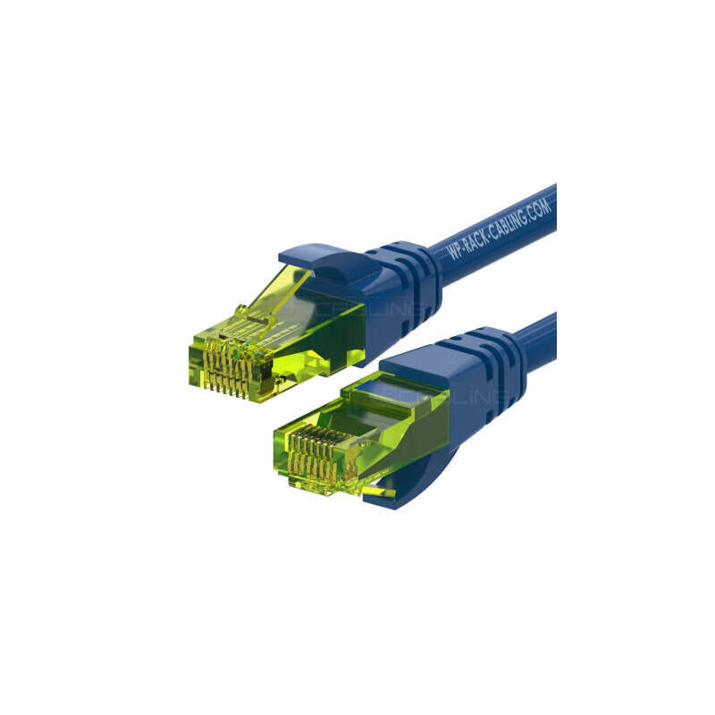 Wp Wpc-Pat-6au010b Cable De Red Azul 1 M Cat6a U/Utp (Utp)