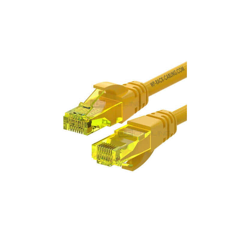 Wp Wpc-Pat-6au030y Cable De Red Amarillo 3 M Cat6a U/Utp (Utp)