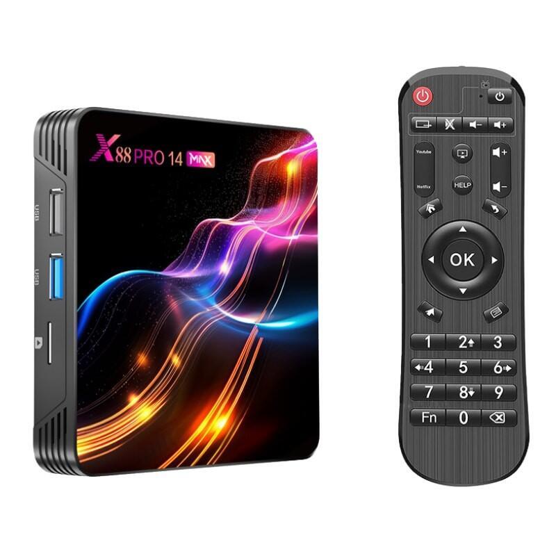 X88 Pro 14 Max Rk3528 4gb/32gb Android 14