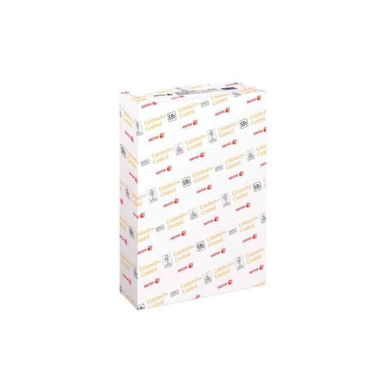 Xerox Papel Colotech + Gloss Din A4 130gr Estucado 2 Caras Paquete 500h Blanco Brillo