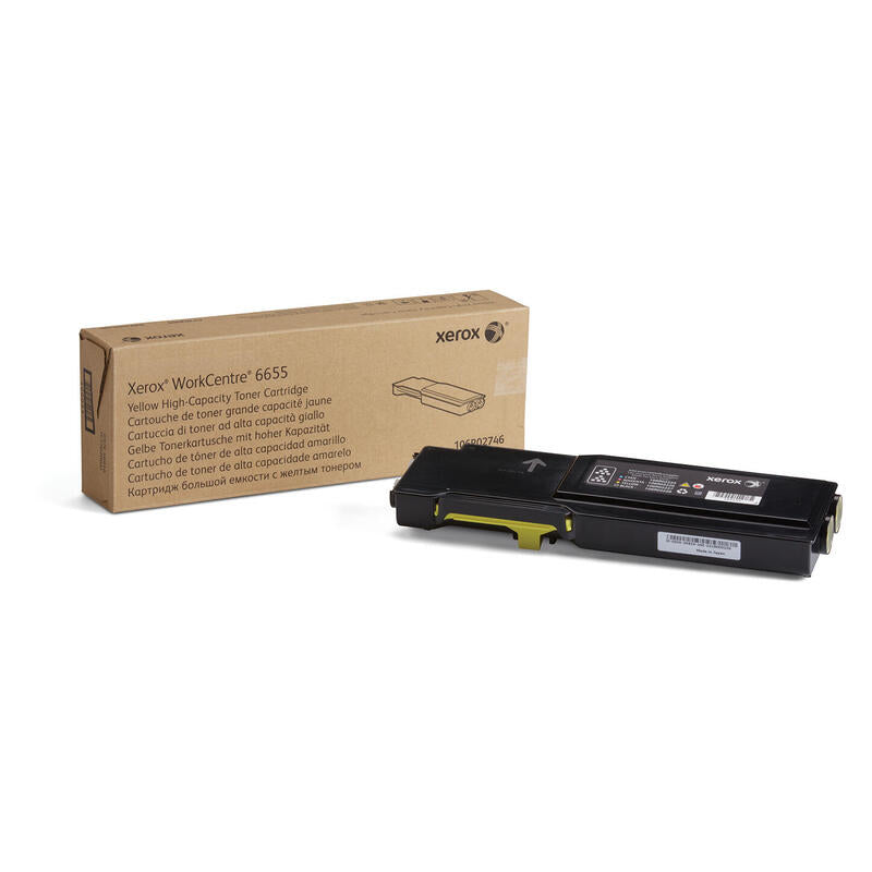Xerox Workcentre 6655 - Gran Capacidad - Amarillo - Original - Cartucho De Toner