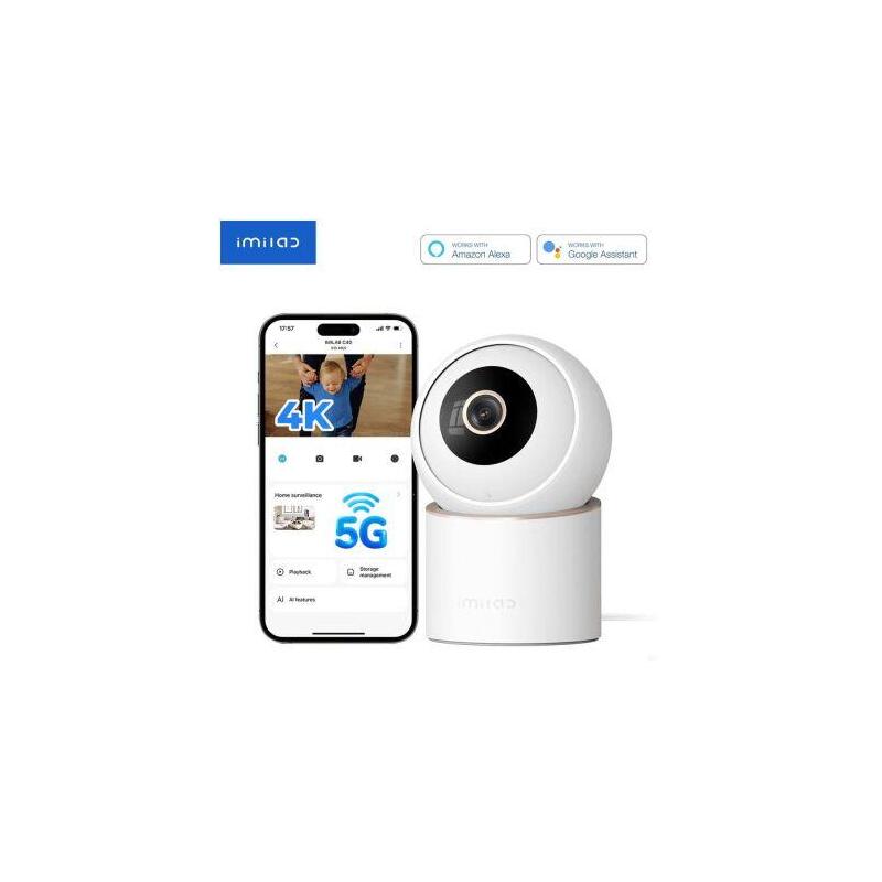 Camera Xiaomi Imilab C40 Home Security Night Vision. 360, 4k White Eu Cmsxj112a