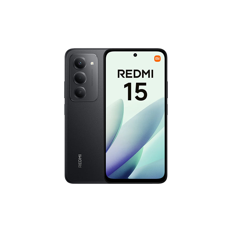 Xiaomi Redmi 15 (Midnight Black) Dual Sim 6.9" Ips Lcd 1080x2340 2.3ghz&2.0ghz 128gb 4gb Ram Android15 5g,Mzb0l50eu