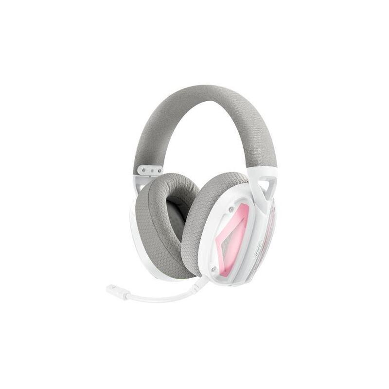Xo Auricular Gaming Be46 - Inalambricos - Microfono Ajustable - Multiplataforma - Blanco
