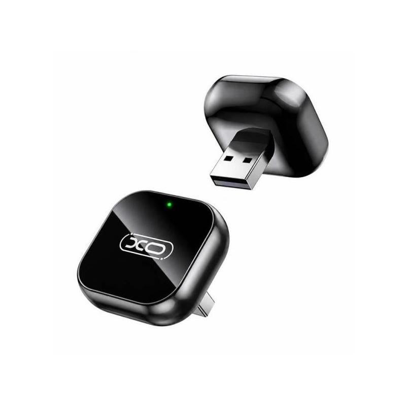 Xo Cz026 Conversor Carplay Inalambrico - Usb-A - Usb-C - Vinculacion Automatica - Solo Iphone - Conexion Inalambrica -