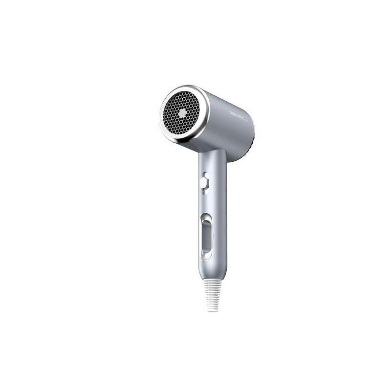 Xo Secador Ionico - Potencia 1600w - Aire Frio Y Caliente - Difusor Incluido - Gris