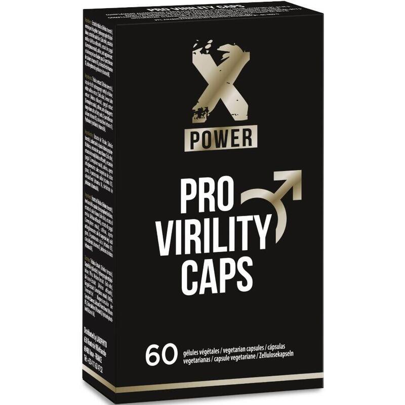 Xpower - Pro Virility Cápsulas Vitalidad Y Virilidad 60 Unidades