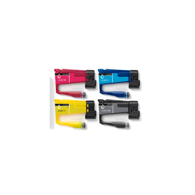 Yellow Compatible Brother Mfc-J4350dw/J4550dw-0.9k Lc527y Arlc527y