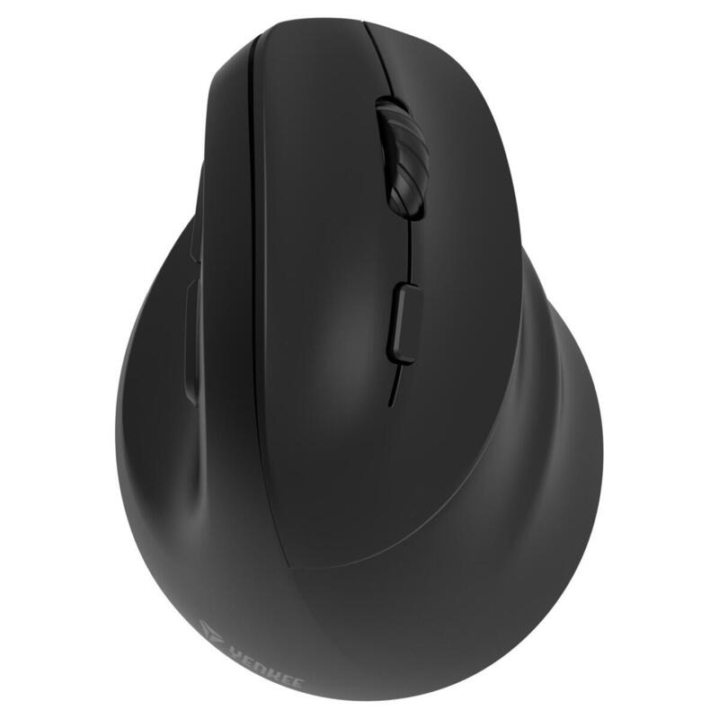 Ratón Inalámbrico Ergonómica Prawode Mano,Batería Dual Wl+Bt