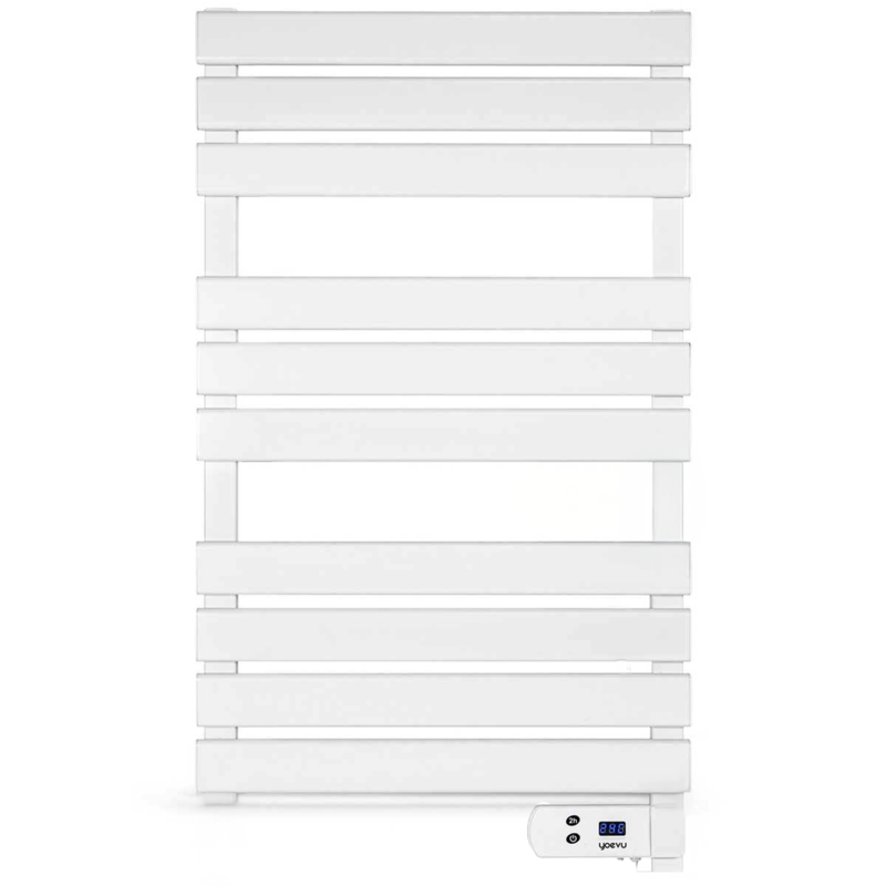 Yoevu Radiador Toallero Eléctrico Bajo Consumo 500w Ip24 Blanco