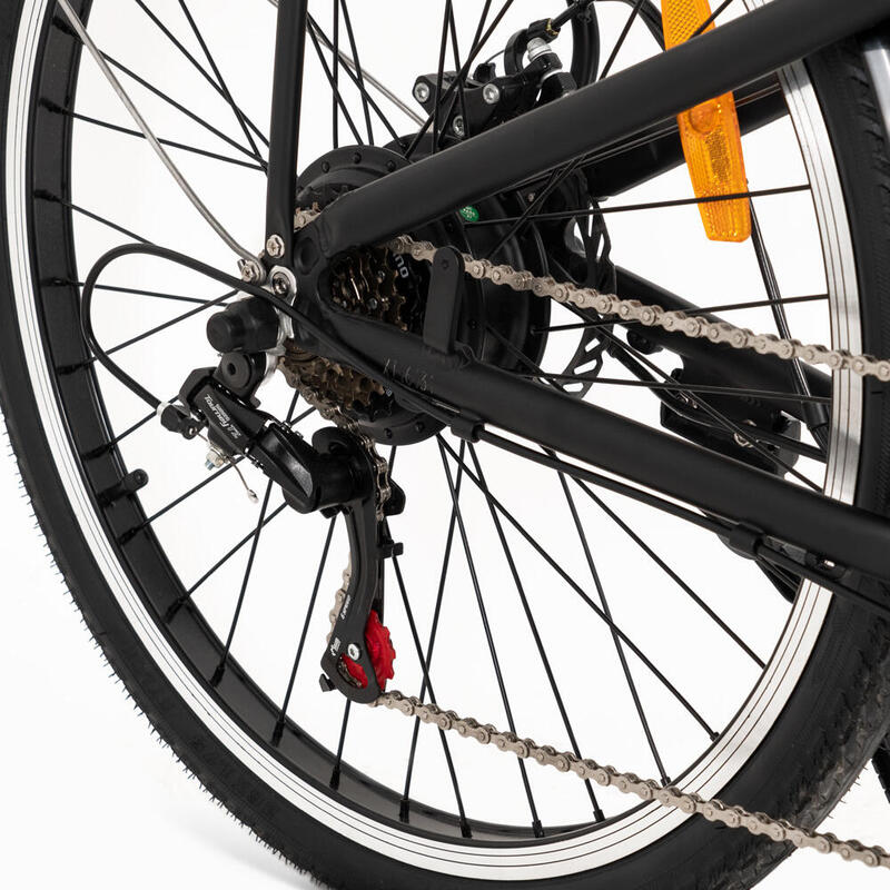 Youin Youride Paris - Paseo - Rueda 26 - Bat. Integrada Y Extraible - Blanca