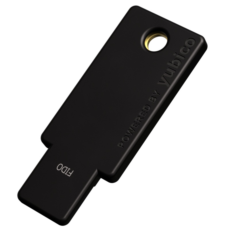 Yubico Security Key Nfc, Llave De Seguridad Negro/Dorado 5060408465295.0