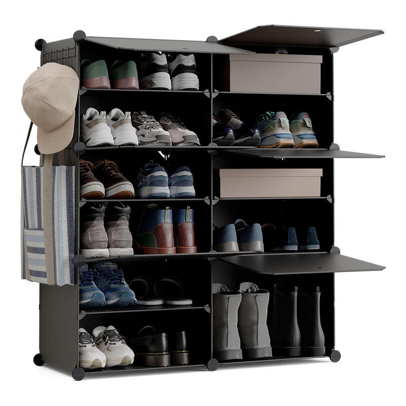 Zapatero Modular Cube C6 Negro
