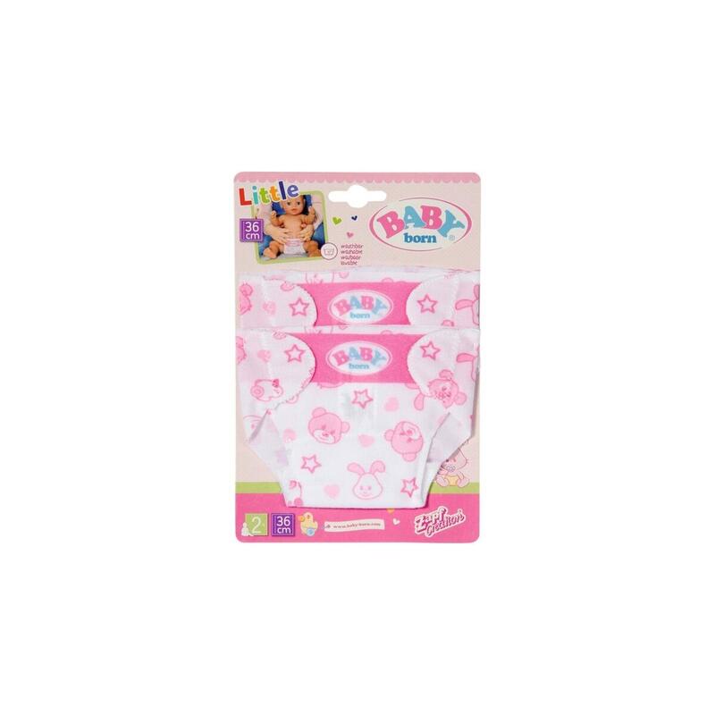Zapf Creation Baby Born® Pañales (2 Piezas) 36cm 828908