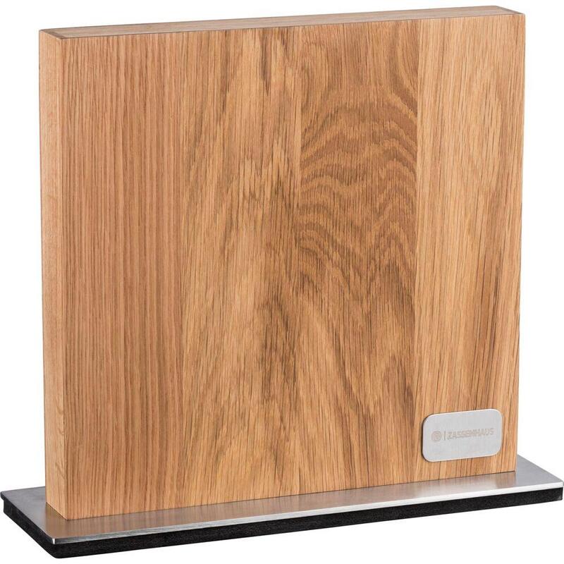 Zassenhaus Bloque Magnético Para Cuchillos Madera De Roble