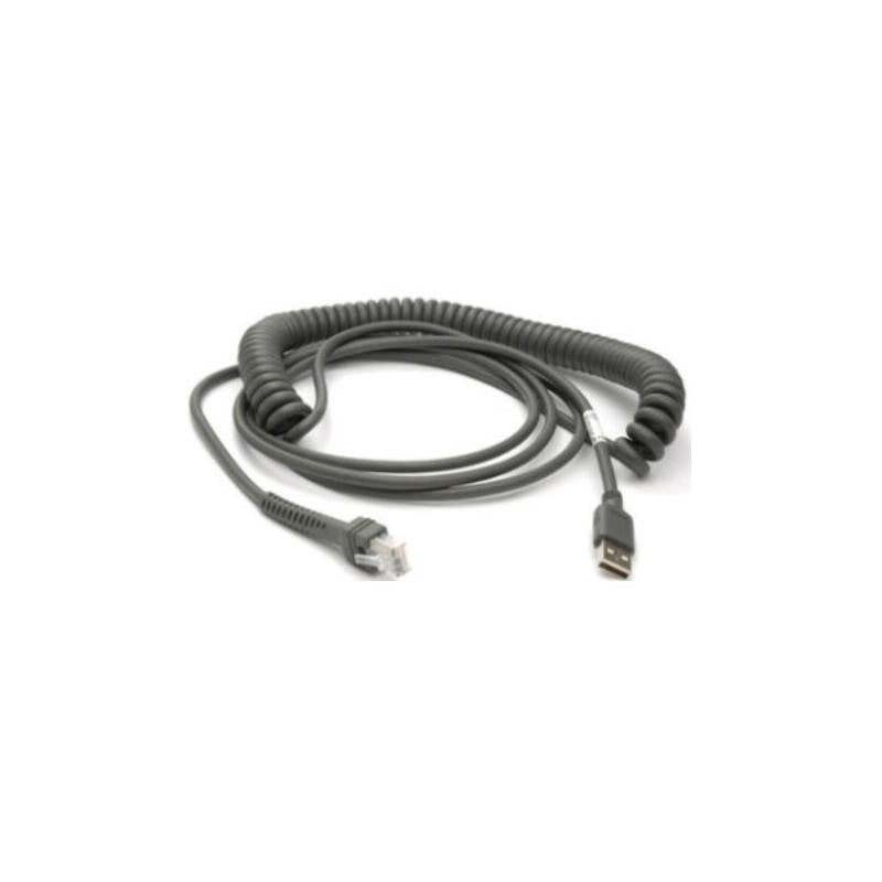 Zebra Cba-U29-C15zbr Cable Usb Usb 2.0 4,57 M Usb A Negro