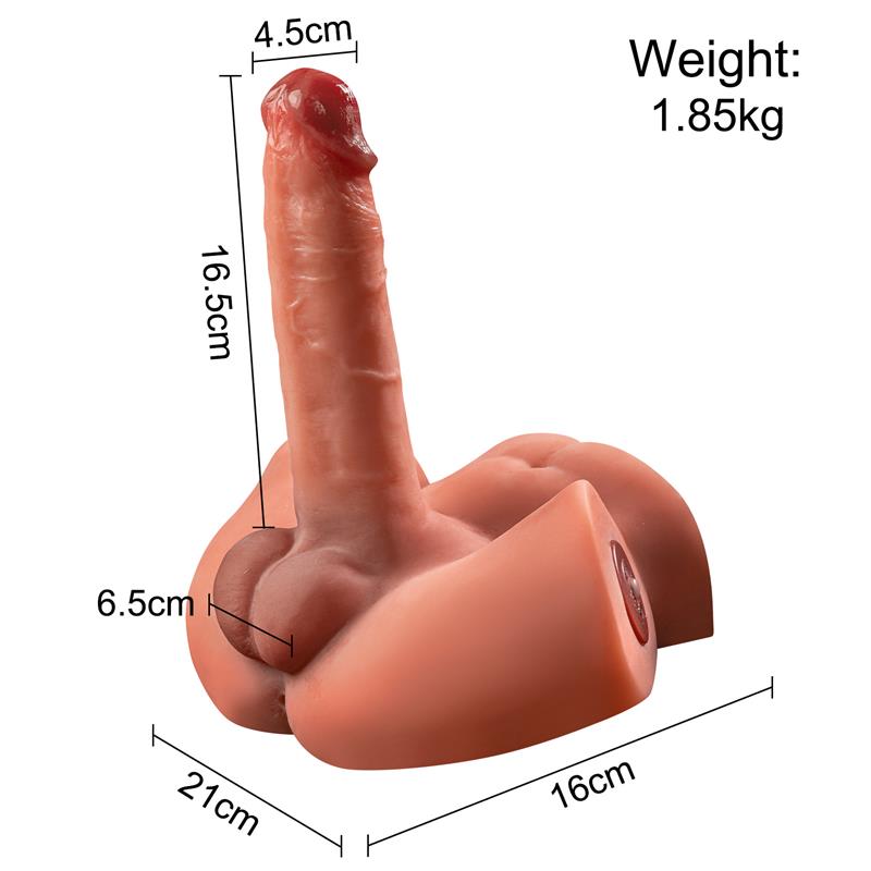 Zoe Semi Torso Con Vibración Y Thrusting 1.3 Kg