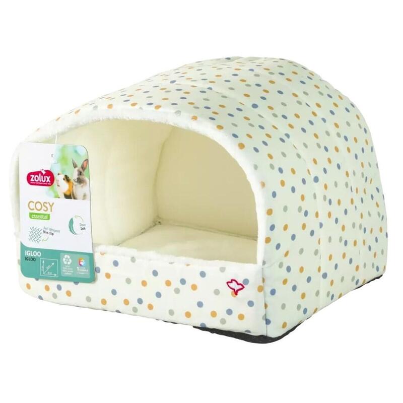Zolux Cosy - Iglú Suave Para Conejo Y Cobaya