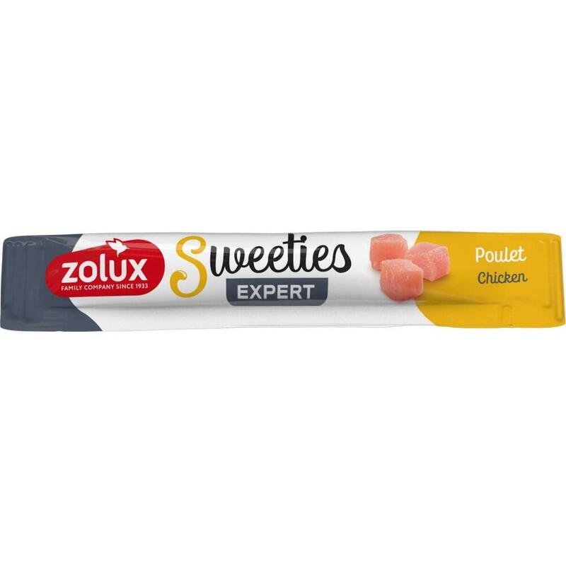 Zolux Sweeties Pollo Premio Para Gatos 14 G