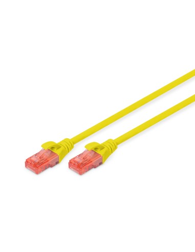 Digitus Cable De Red Amarillo 0,25 M Cat6 U/utp (utp) Dk-1617-0025/y