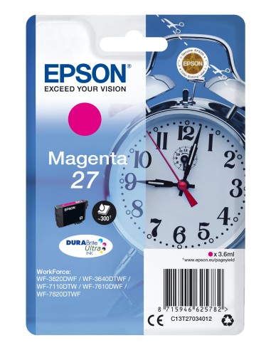 Tinta Original epson Nº27 Magenta (c13t27034010)