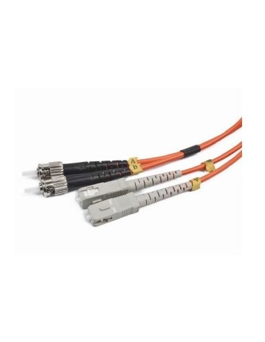 Gembird Cable De Fibra Optica Cfo-stsc-om2 2m 2m St Sc Naranja