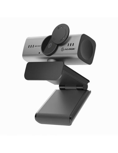 Alogic Iris Webcam A09 Cámara Web 2 Mp Usb Negro, Plata