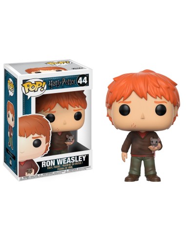 Funko Pop Ron Weasly With Scabbers (harry Potter)