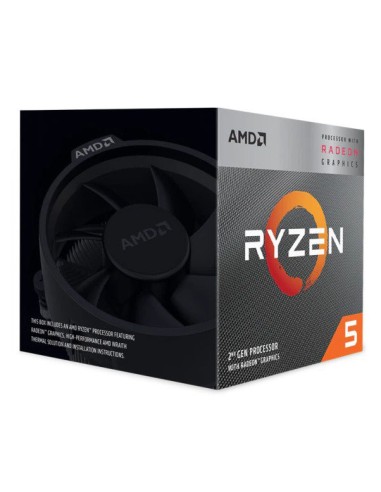 Procesador Amd Ryzen 5 3400g 3.7ghz Box Am4 - Yd3400c5fhbox