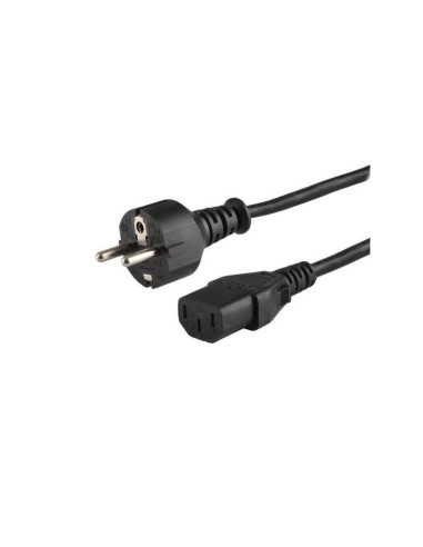 Cable De Alimentacion Schuko C13 1.20m Negro