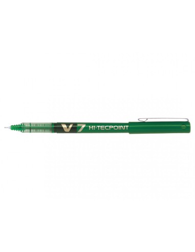 Boligrafo Tinta Liquida Pilot V7 Aguja 0.7mm Verde 1u